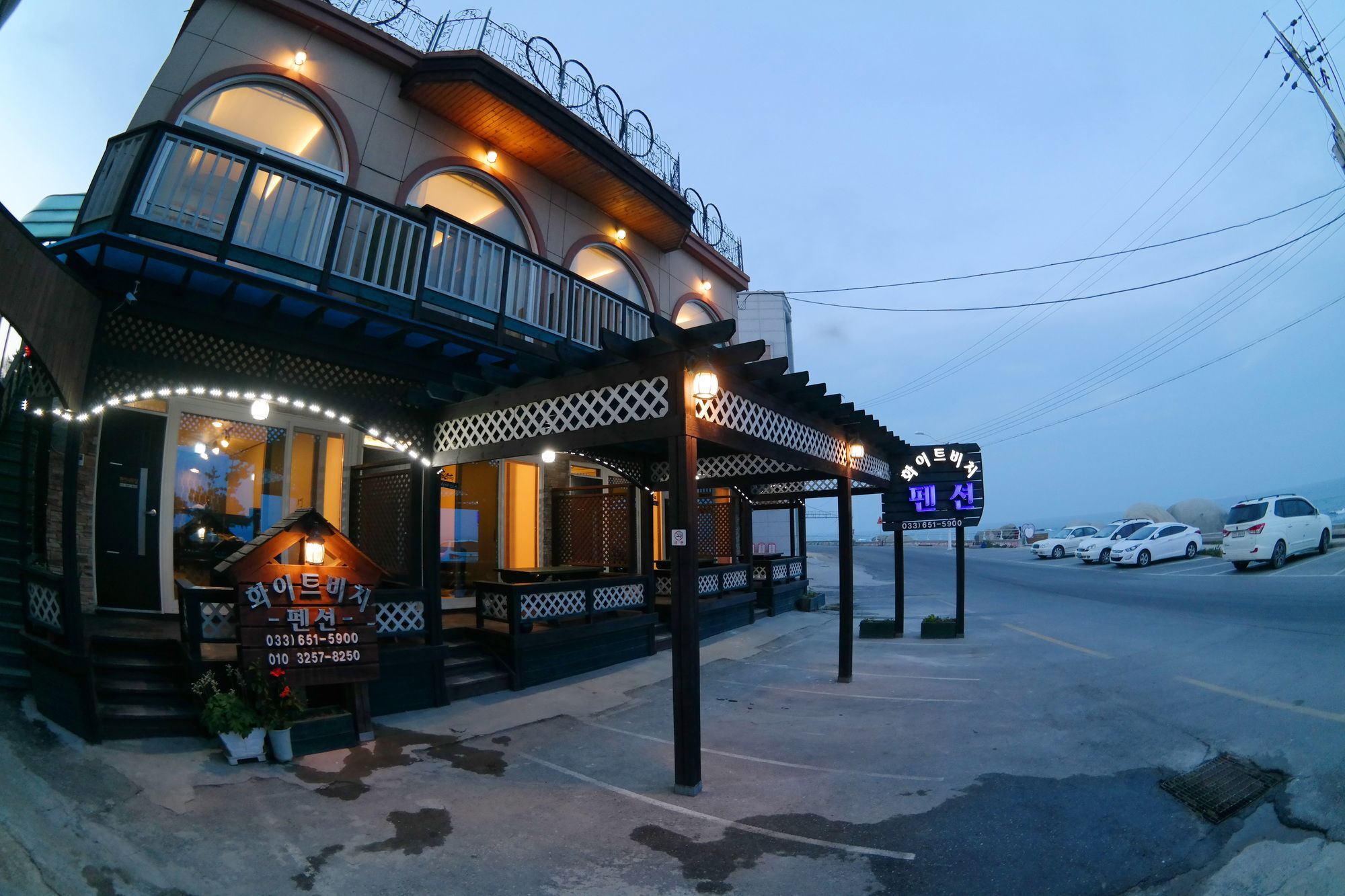 Gangneung White Beach Pension Extérieur photo